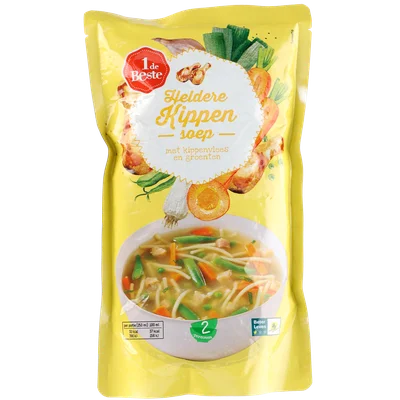 1 de Beste Heldere kippensoep
