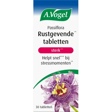 Passiflora Rustgevend extra sterk tabletten, 30 stuks