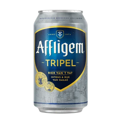 Affligem Tripel bier blik 330 ml