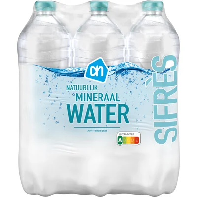 AH Mineraalwater licht bruisend 6-pack