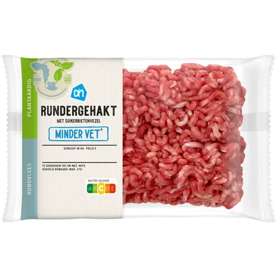 AH Rundergehakt minder vet