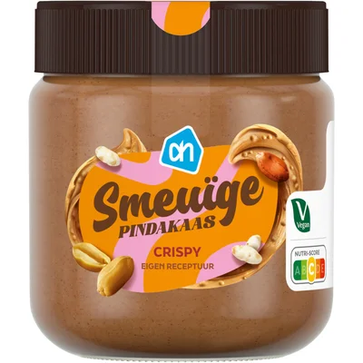 AH Smeuige pindakaas crispy