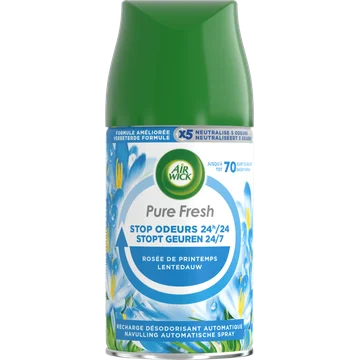 Air Wick Freshmatic Automatische Spray Luchtverfrisser - Pure Fresh Lentedauw - Navulling