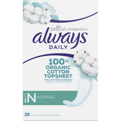 Always Daily cotton normal inlegkruisjes