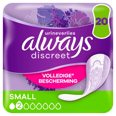 Always Discreet maandverband small Zak 20 st