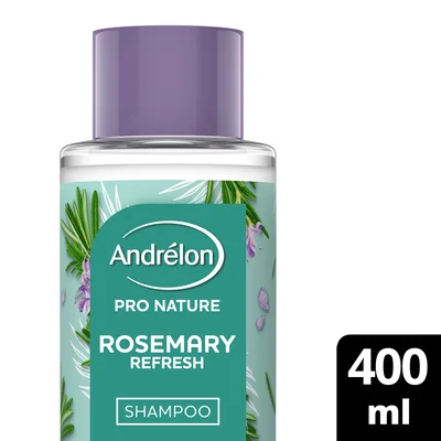 Andrélon Shampoo Pro Nature  Rosemary Refresh Fles 400 ml