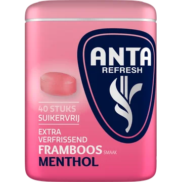 Anta Refresh Framboos Smaak Menthol 40 Stuks 72 g