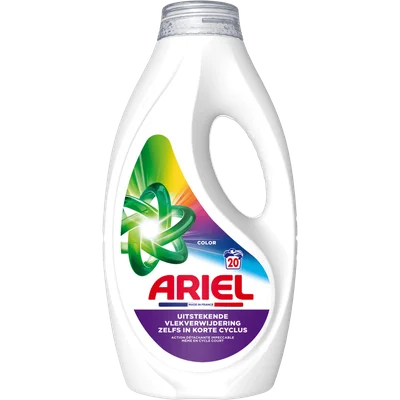 Ariel Complete Vloeibaar color 20sc Fles 900 ml