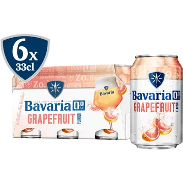 Bavaria Grapefruit 0,0% 6x330ML