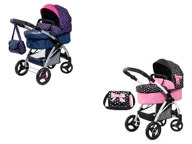 Bayer Design Poppenwagen City Max met tas
