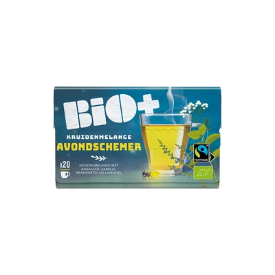 Bio+ Kruidenthee avondschemer kop 20 zk.