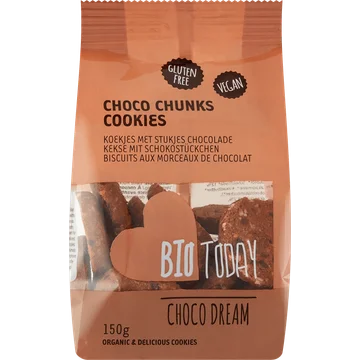 BioToday Koekjes met Stukjes Chocolade 150 g