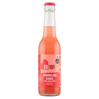 BioToday Soda pink grapefruit