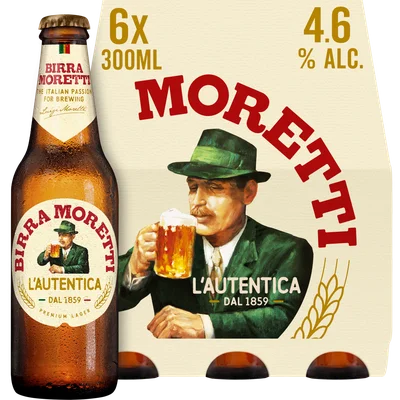 Birra Moretti Pilsener premium