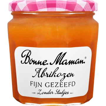 Bonne Maman Abrikozen Fijn Gezeefd zonder Stukjes 345g