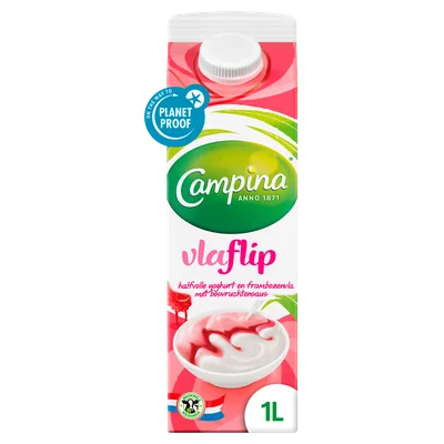 Campina Vlaflip framboos