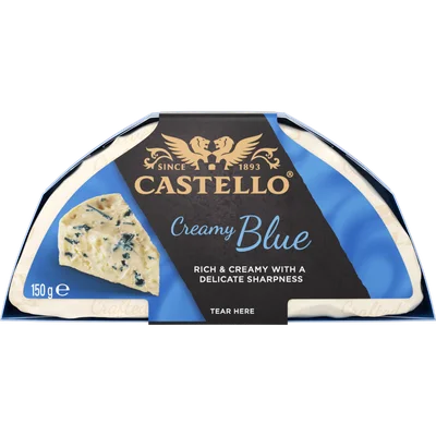 Castello Creamy bleu 70+