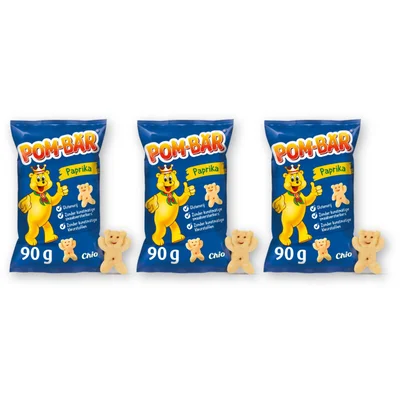 Chio Pom-Bär paprika 3-pack