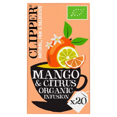 Clipper Mango citrus Doos 20 st