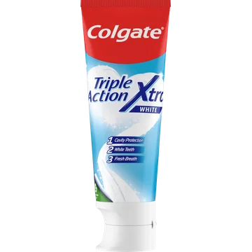 Colgate Triple Action Whitening Tandpasta Voordeelverpakking 4 x 75 ml