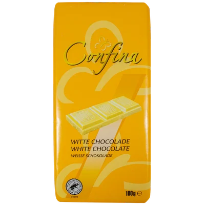 Confina Chocoladereep wit