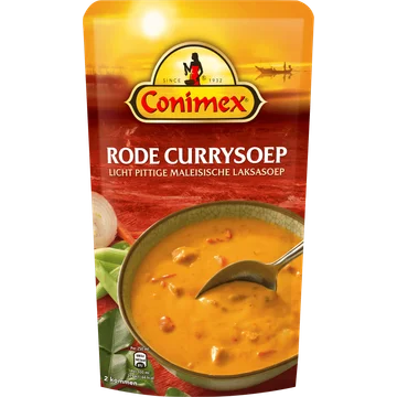 Conimex Rode Currysoep Zak 570 ml