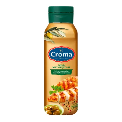 Croma Bak en braad vloeibaar olijfolie Fles 450 ml