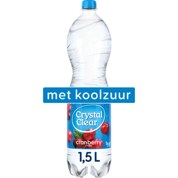Crystal Clear Cranberry Smaak Drank 1,5 L