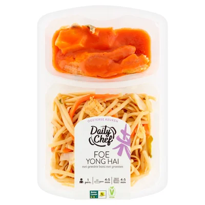Daily Chef Bami+groenten + foe yong hai