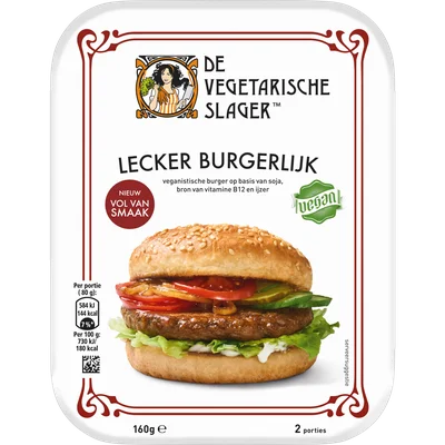 De Vegetarische Slager Lecker burgerlijk