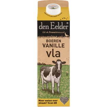 den Eelder Boeren Vanille Vla 1 L