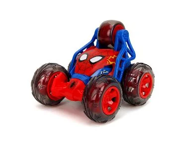 DICKIE Bestuurbare Spiderman stuntauto