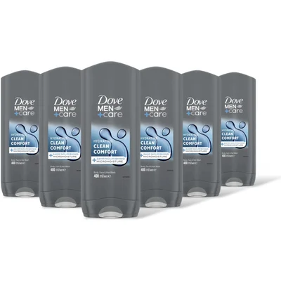 Dove Men+care clean comfort 400ML 6-pack