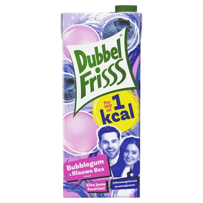Dubbelfrisss 1Kcal Smaakmakers Bubblegum