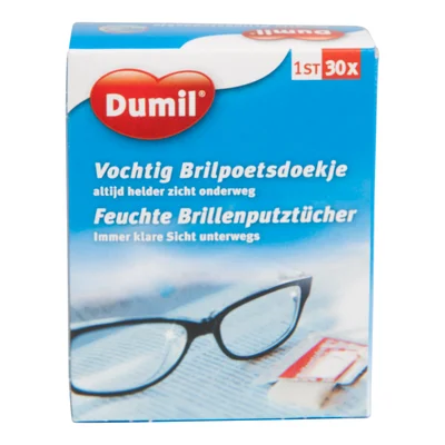 Dumil Vochtige brillendoekjes