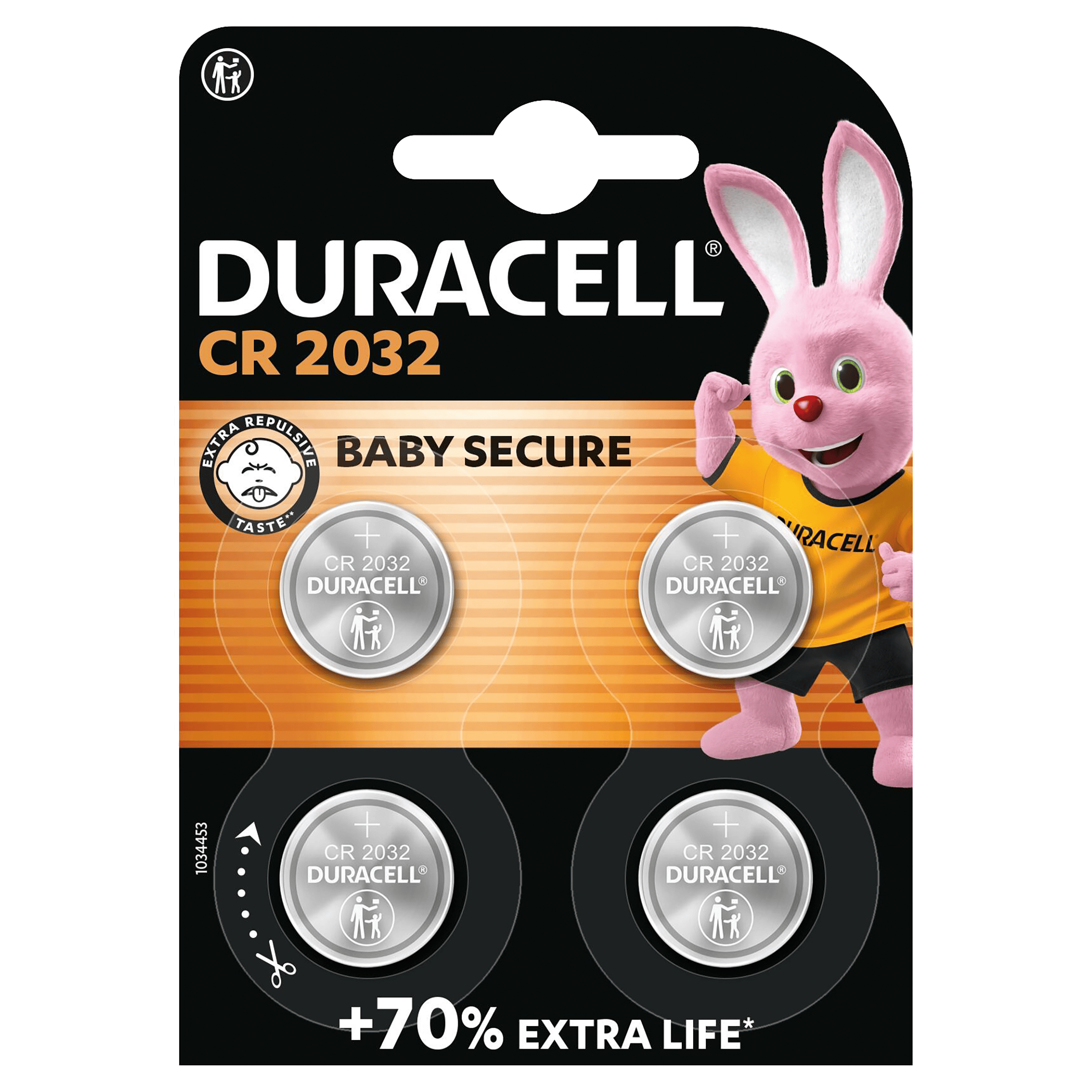 Duracell SPE Lithium 2032 X4 Doos 4 st