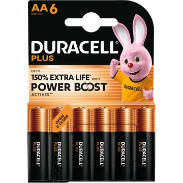 Duracell Plus AA 6 Stuks
