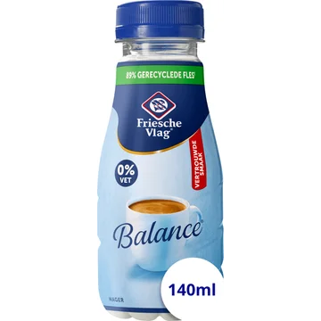 Friesche Vlag Balance Mager 0% Vet 140 ml