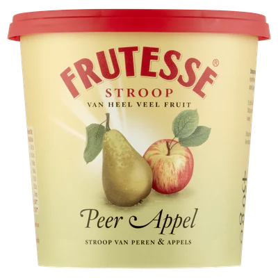 Frutesse Fruitstroop appel-peer Beker 450 g