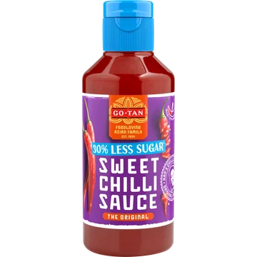 Go-Tan Sweet Chili Sauce 30% minder suiker 270ml