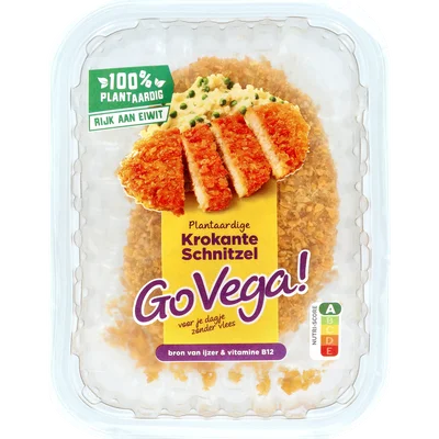 Go Vega Krokante kipsnitzel 2 stuks