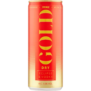 Gold Dry Eclipse & Vodka Premix 250 ml