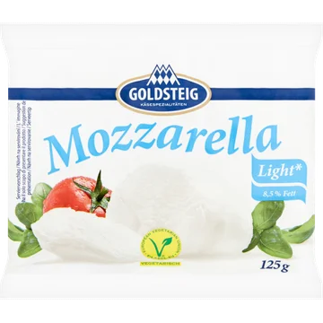 Goldsteig Mozzarella 8,5% Fett Kaas 220 g