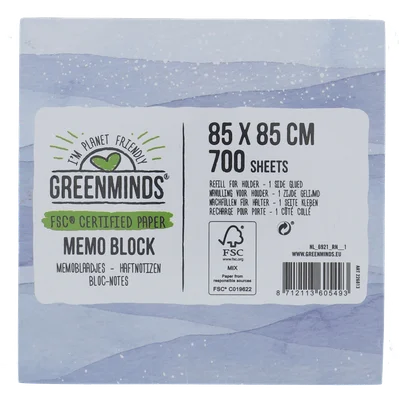 Greenminds Memoblok 700 vel
