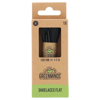 Greenminds Sportveters Zwart 120cm 1 Paar
