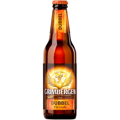 Grimbergen Dubbel abdijbier fles