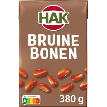 Hak Bruine Bonen 380 g