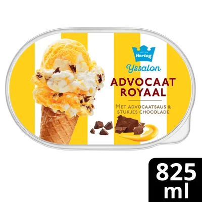 Hertog IJssalon advocaat royaal Kuipje 825 ml