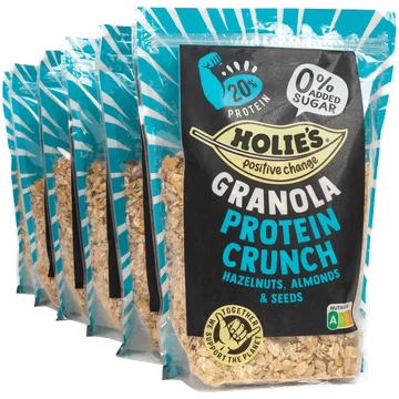 Holie's Granola Protein Crunch Hazelnuts, Almonds & Seeds 6 x 350 g