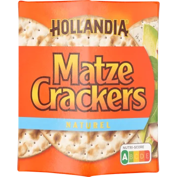 Hollandia Matze Crackers Naturel 16 Stuks